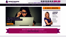 What Moneymagpie.com website looked like in 2019 (5 years ago)