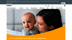 What Medela.nl website looked like in 2019 (5 years ago)