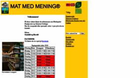 What Mat-med-mening.no website looked like in 2019 (5 years ago)