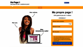 What Ma-page.fr website looked like in 2019 (5 years ago)