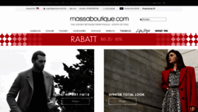 What Massaboutique.de website looked like in 2019 (5 years ago)