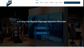 What Mindspacedigitalsignage.com website looked like in 2019 (6 years ago)
