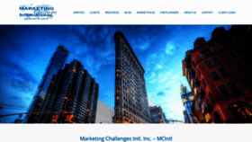 What Mcintl.com website looked like in 2019 (5 years ago)