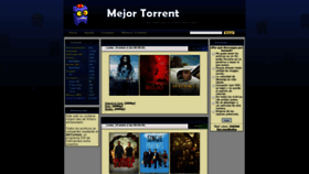 What Mejortorrent.org website looked like in 2019 (5 years ago)