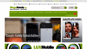 What Megahandy.ch website looked like in 2019 (5 years ago)