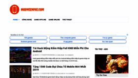 What Modmienphi.com website looked like in 2019 (5 years ago)