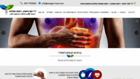 What Maagal-haim.com website looked like in 2019 (5 years ago)