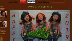 What Marjaholstege.nl website looked like in 2019 (5 years ago)