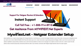 What Mywifiexttnet.net website looked like in 2019 (5 years ago)