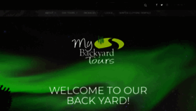 What Mybackyardtours.com website looked like in 2019 (5 years ago)