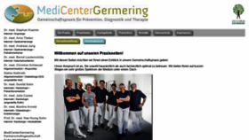 What Medicenter-germering.de website looked like in 2019 (5 years ago)