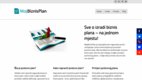 What Mojbiznisplan.com website looked like in 2019 (5 years ago)