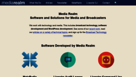 What Mediarealm.com.au website looked like in 2019 (5 years ago)
