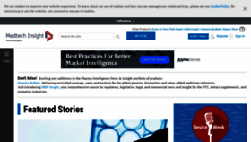 What Medtechinsight.com website looked like in 2019 (5 years ago)