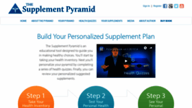 What Mysupplementpyramid.com website looked like in 2019 (5 years ago)