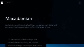 What Macadamian.com website looked like in 2019 (5 years ago)