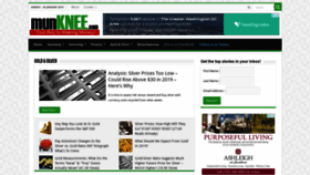 What Munknee.com website looked like in 2019 (5 years ago)