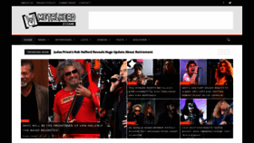 What Metalheadzone.com website looked like in 2019 (5 years ago)