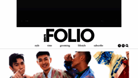 What Mens-folio.com website looked like in 2019 (5 years ago)