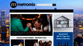What Metromix.com website looked like in 2019 (5 years ago)