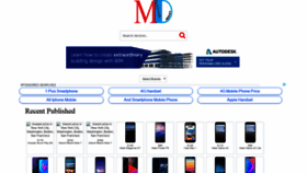 What Mobilewithdrivers.com website looked like in 2019 (5 years ago)