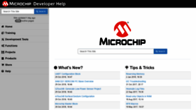 What Microchipdeveloper.com website looked like in 2019 (5 years ago)