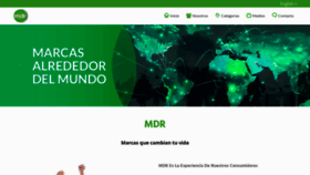 What Mdr.com.mx website looked like in 2019 (5 years ago)