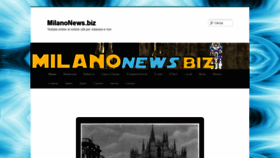 What Milanonews.biz website looked like in 2019 (5 years ago)