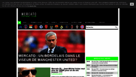 What Mercatofootballclub.fr website looked like in 2019 (5 years ago)