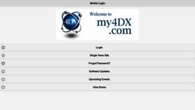 What My4dx.com website looked like in 2019 (5 years ago)
