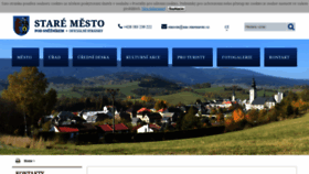 What Mu-staremesto.cz website looked like in 2019 (5 years ago)