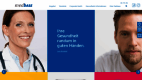 What Medbase.ch website looked like in 2019 (6 years ago)
