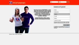 What Mirtesnet.com.br website looked like in 2019 (5 years ago)