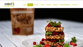 What Momsnaturalfoods.com website looked like in 2019 (5 years ago)