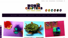 What Momsandcrafters.com website looked like in 2019 (7 years ago)
