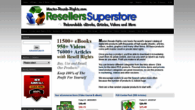 What Master-resale-rights.com website looked like in 2019 (5 years ago)