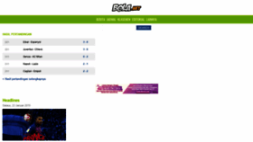 What M.bola.net website looked like in 2019 (7 years ago)