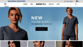 What Medelita.com website looked like in 2019 (5 years ago)