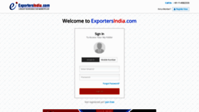 What Members.exportersindia.com website looked like in 2019 (5 years ago)