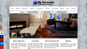 What Mydecorative.com website looked like in 2019 (5 years ago)