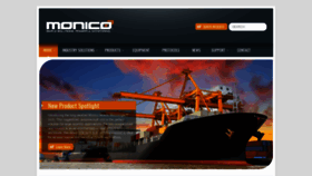 What Monicoinc.com website looked like in 2019 (5 years ago)