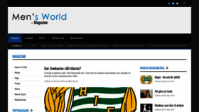 What Mensworld.se website looked like in 2019 (5 years ago)