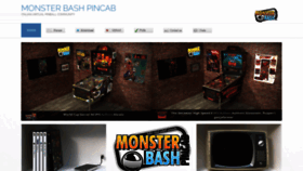 What Monsterbashpincab.com website looked like in 2019 (5 years ago)