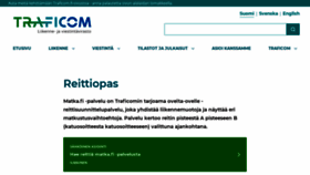 What Matka.fi website looked like in 2019 (5 years ago)