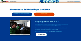 What Mediatheque.accesmad.org website looked like in 2019 (5 years ago)