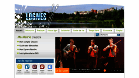 What Mairie-lognes.fr website looked like in 2019 (5 years ago)