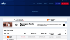 What Mytradewallet.com website looked like in 2019 (5 years ago)