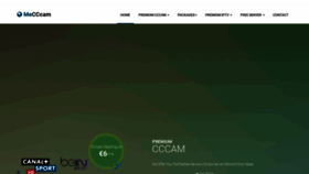 What Mecccam.com website looked like in 2019 (5 years ago)