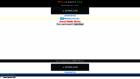 What Movieloverz.org website looked like in 2019 (5 years ago)
