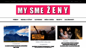 What Mysmezeny.sk website looked like in 2019 (5 years ago)